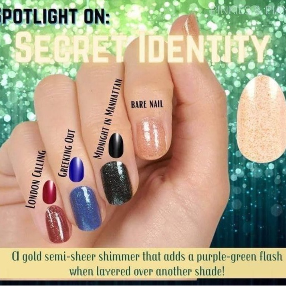 Retired Color Street Nail Strips - Secret Identity
